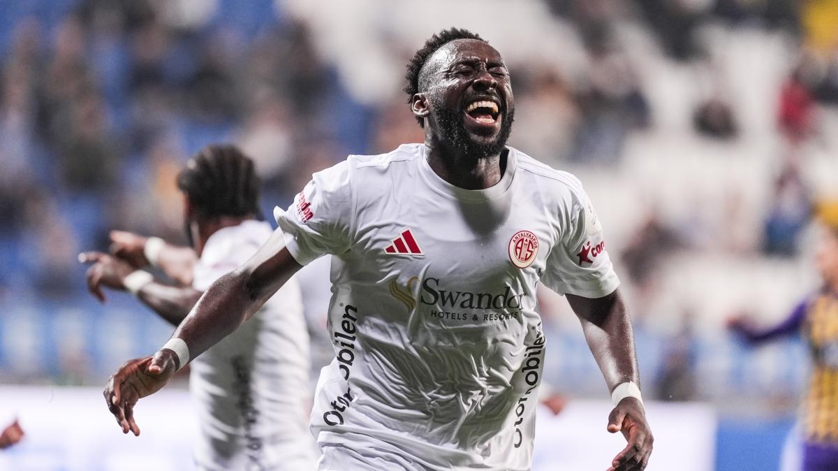 Antalyaspor 5 ma sonra kazand