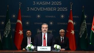 #CANLI stanbul'da 'Gazze' zirvesi! Bakan Fidan: srail atekesi ihlal ediyor