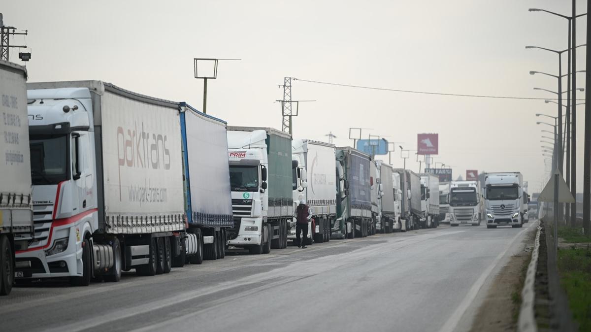 Kapkule Snr Kaps'nda tr kuyruu