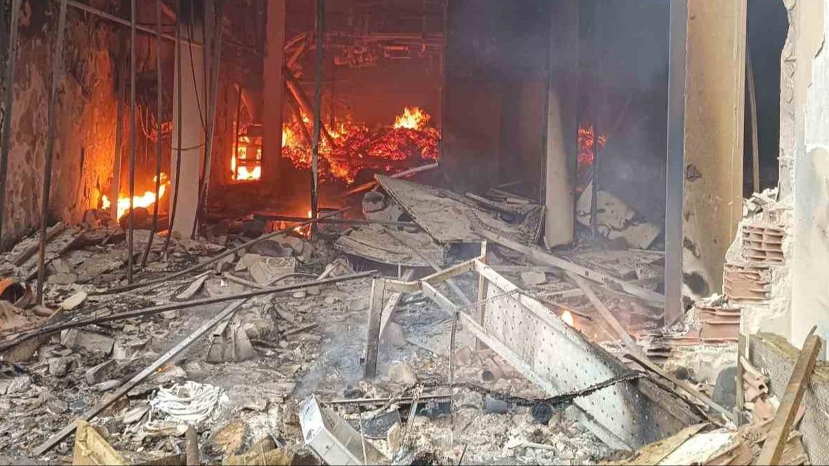 Oba makarna faciasnda gerek ortaya kt: Patlama 1 saniyede tm fabrikay sard