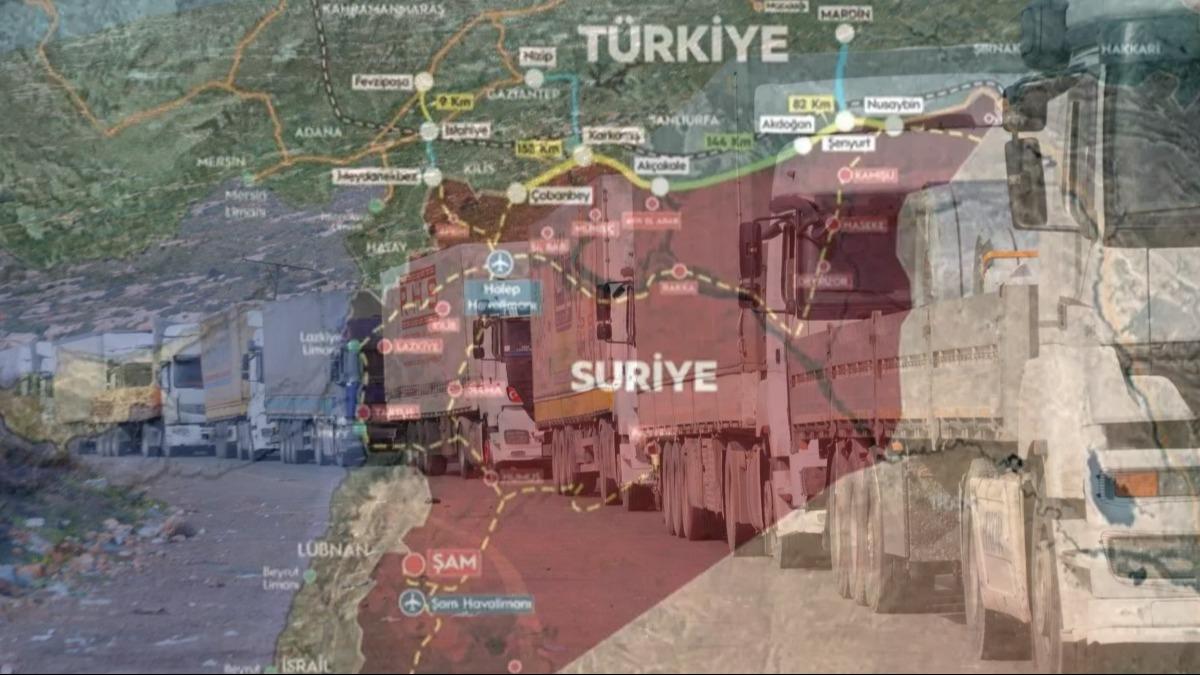 Trkiye ile Suriye arasnda yeni dnem! Tam kapasiteyle devreye girecek  