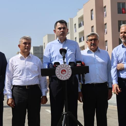 Bakan Kurum: Gnde 550 konut yapyoruz
