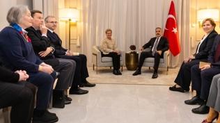 Bakan Fidan, Finlandiya İslam Cemaati temsilcilerini kabul etti