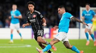 Napoli-Frankfurt maçında gol sesi çıkmadı