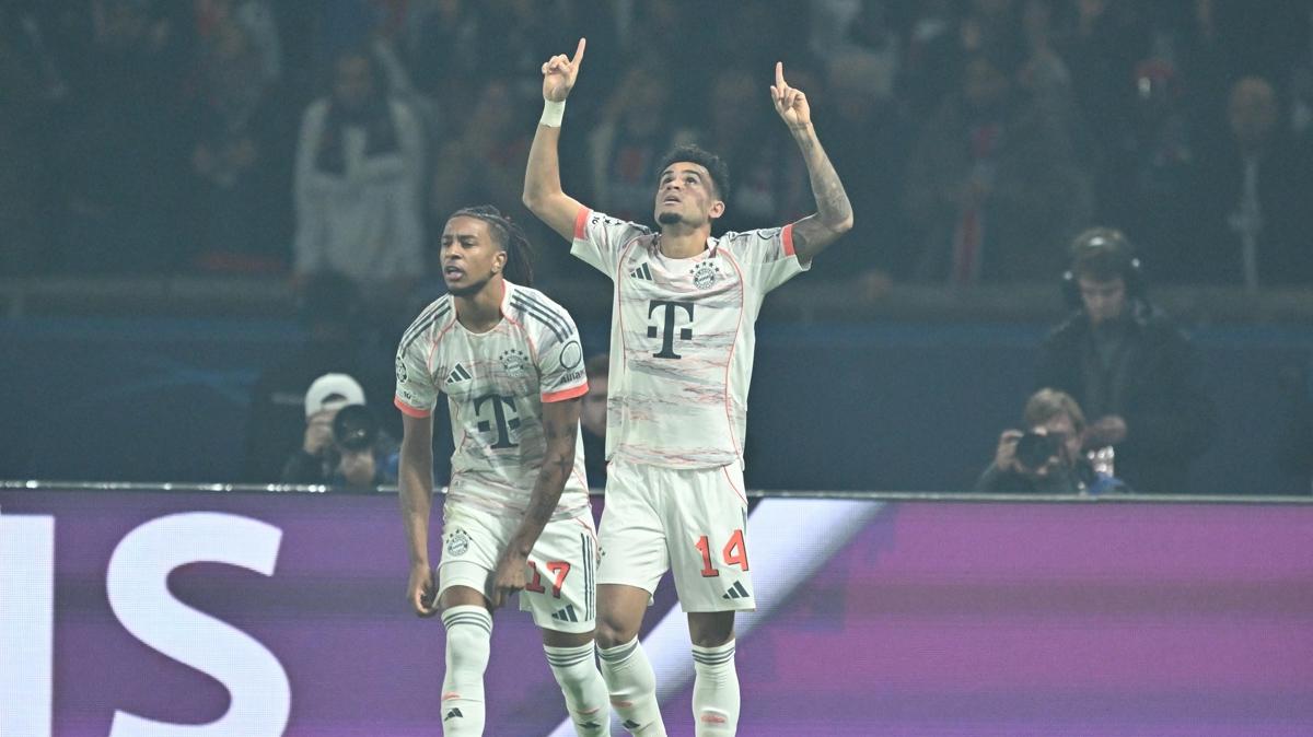 Bayern Mnih, PSG'yi Luis Diaz ile ykt