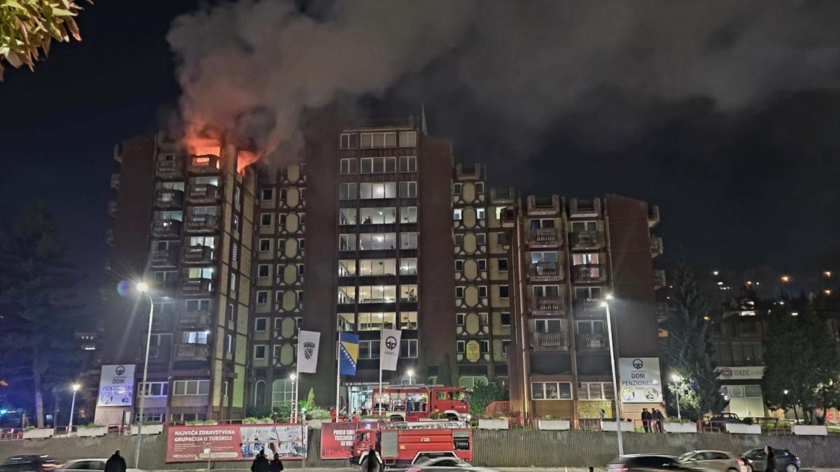 Huzurevinde yangn facias: ok sayda can kayb var 