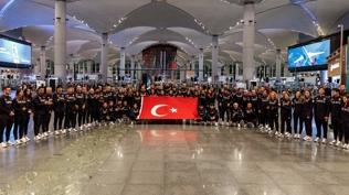 Milli sporcular, 6. İslami Dayanışma Oyunları için Riyad'a gitti