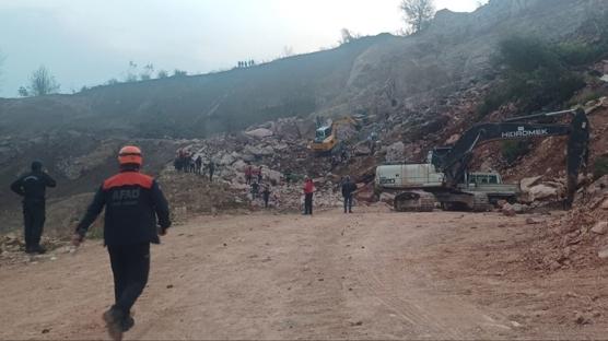 Ordu'da ta� oca��nda g���k! 1 ki�inin cans�z bedenine ula��ld�