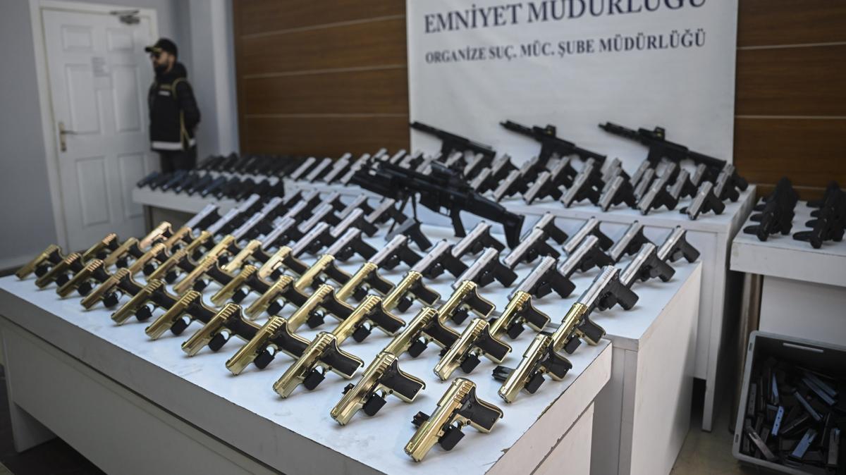 Su rgtlerine geit verilmedi: Binlerce silah ele geirildi 