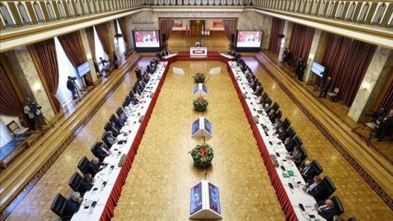 Süreç Komisyonu koordinatörleri TBMM Başkanı Kurtulmuş ile bir araya geldi