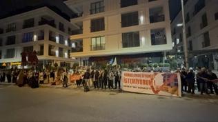 Üsküdar'da boykot nöbeti 30.gününde: Mahallemde siyonist istemiyorum