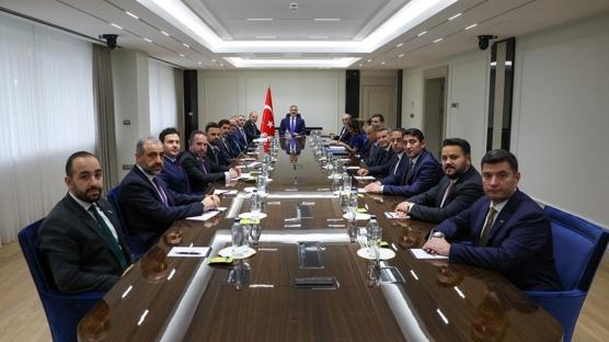 Bakan Fidan, MSAD Genel Bakan zdemir ve beraberindeki heyeti kabul etti