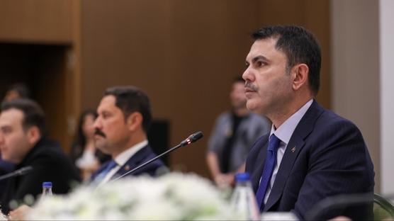 Bakan Kurum'dan gen mhendislere deprem ars: Asrn inasn yerinde grn