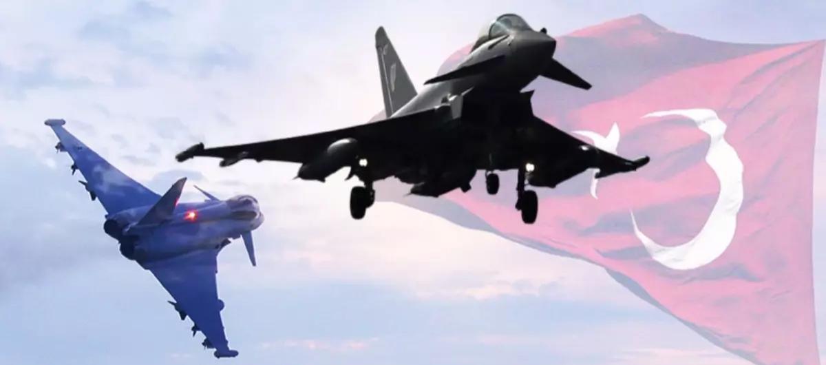 Eurofighter sat sonras Trkiye'ye st dzey ziyaret! Soluu TUSA'ta aldlar