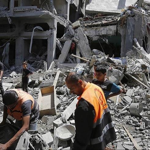 Gazze'den acil ar: Kayp binlerce Filistinli iin uluslararas ekip gnderilsin