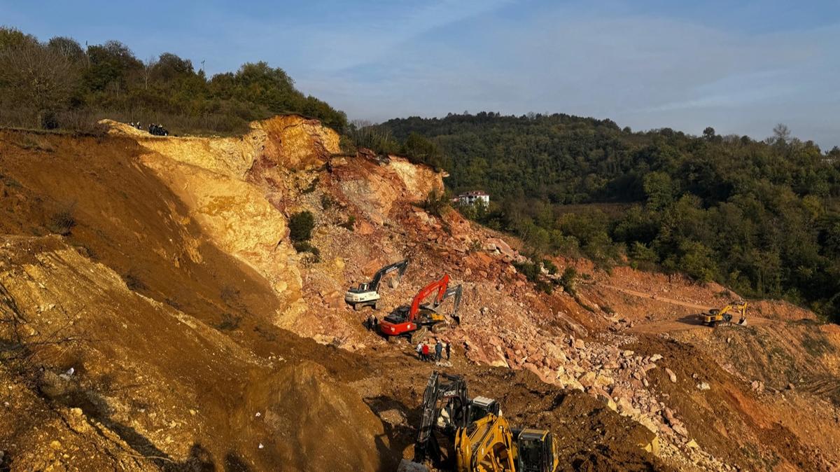 Ordu'da ta ocanda gk: Arama almalar sryor