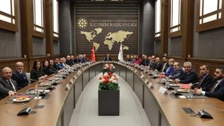 Türkiye Basın Federasyonu'ndan İletişim Başkanı Burhanettin Duran'a ziyaret