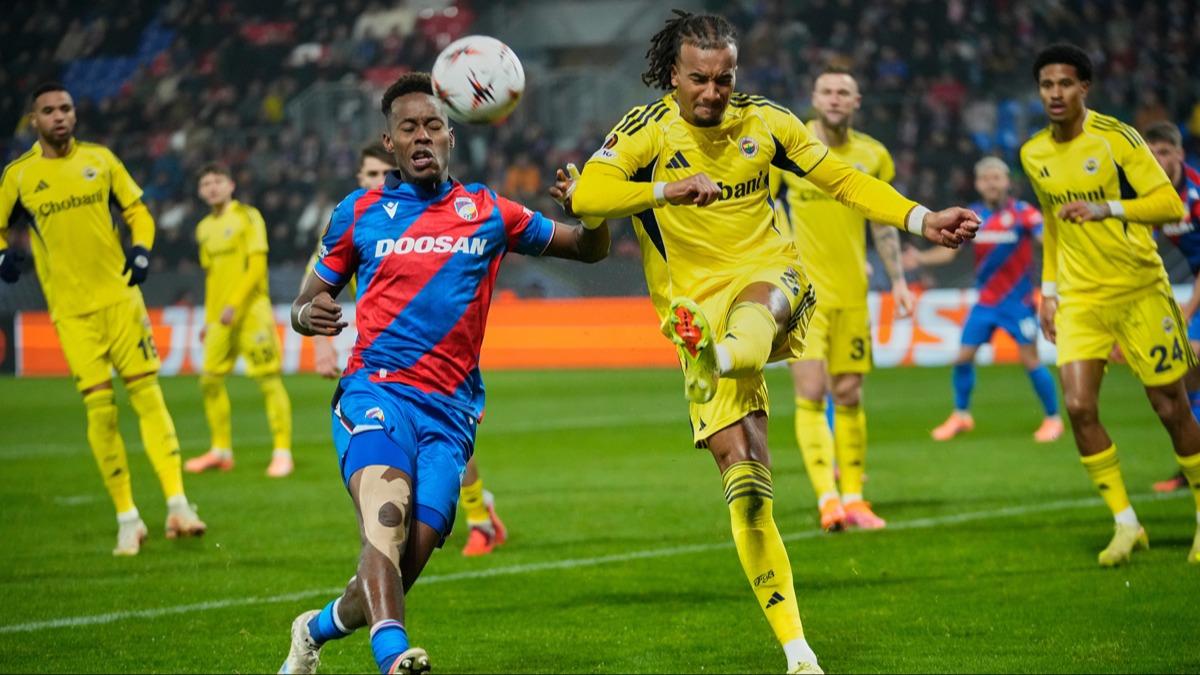 MA SONUCU: Viktoria Plzen 0-0 Fenerbahe