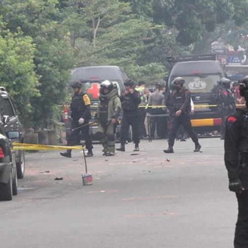 Jakarta'daki camide patlama