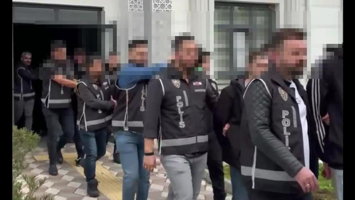 Saralar su rgt operasyonunda yakalananlar adliyede 