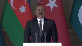 Aliyev: Cumhurbaşkanı Erdoğan dünyaya mesaj verdi