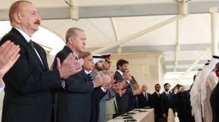 Aliyev: Cumhurbaşkanı Erdoğan dünyaya mesaj verdi