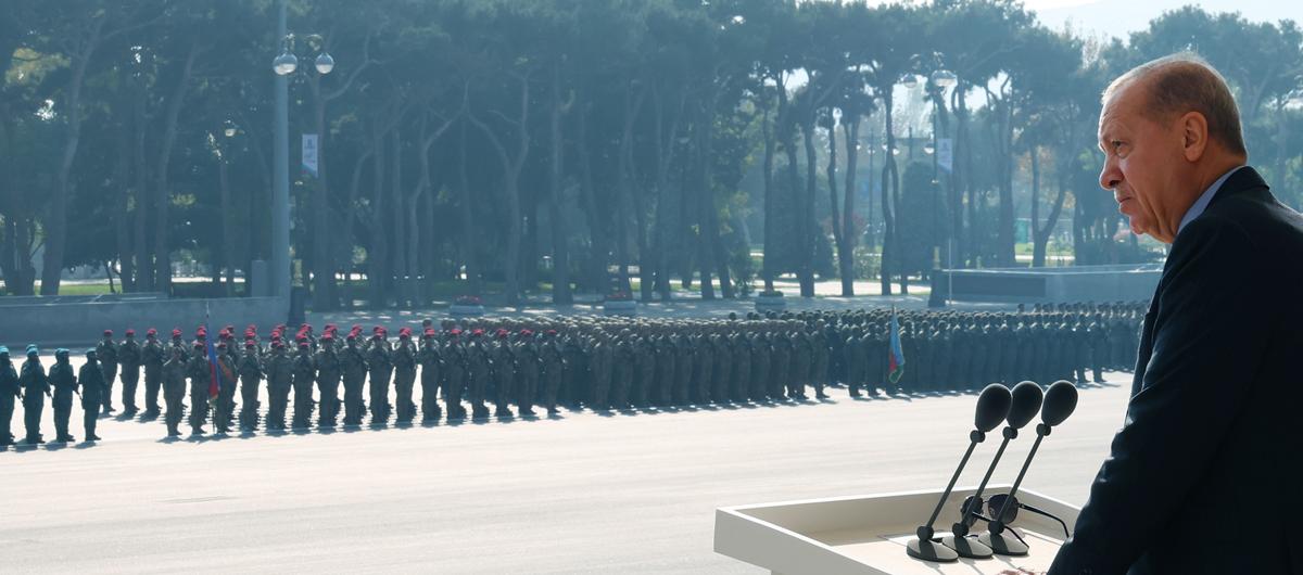 Bakan Erdoan'dan Karaba Zaferi vurgusu: Tarihe eref nianesi olarak altn harflerle yazld