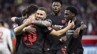Bayer Leverkusen'den 6 gollü galibiyet!