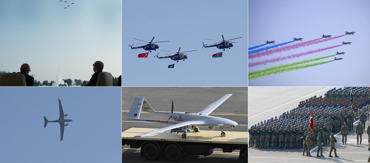 Tarihi Karaba Zaferi'nin 5. yl! Trk F-16'lar Bak semalarnda