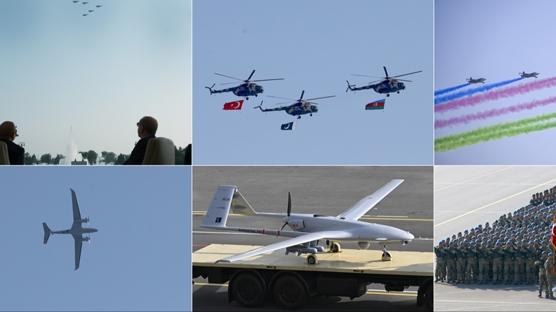 Tarihi Karaba Zaferi'nin 5. yl! Trk F-16'lar Bak semalarnda