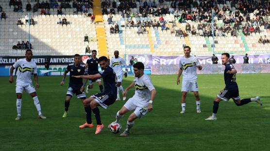 Erzurumspor ile Esenler Erokspor yeniemedi