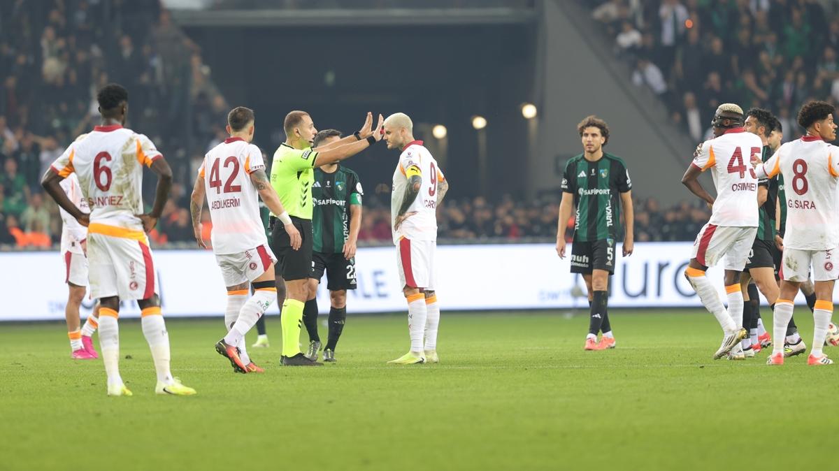 Galatasaray ligde 19 ma sonra yenilgi yaad