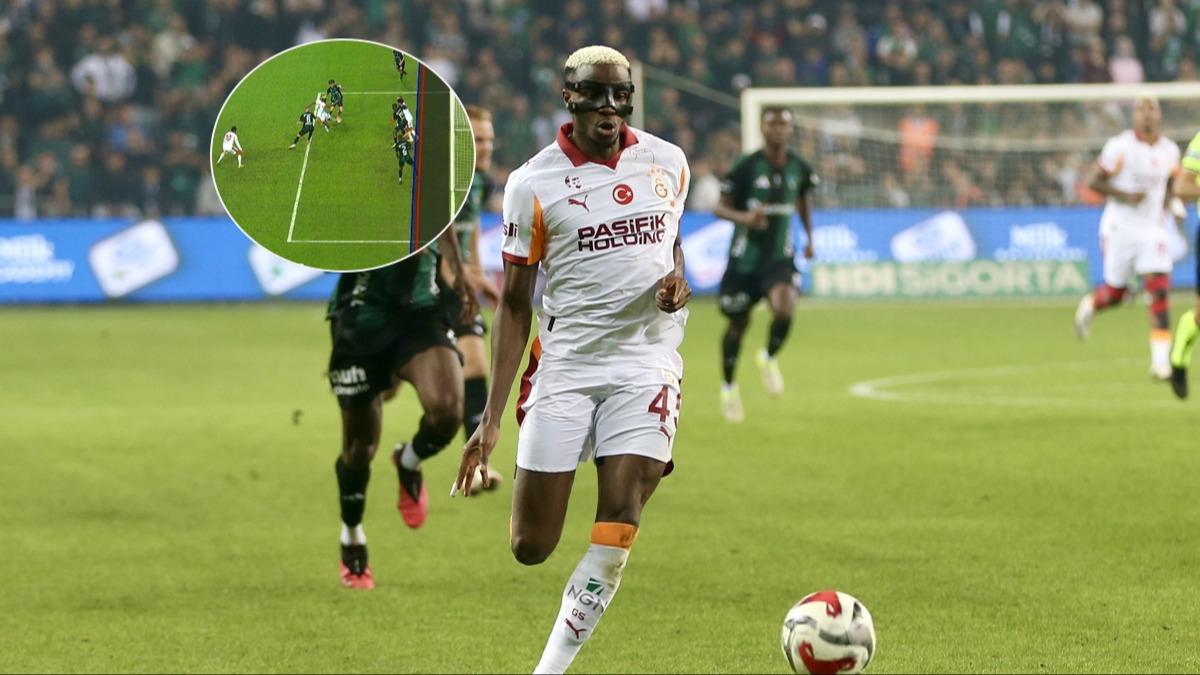 Galatasaray'n gol VAR'dan dnd!