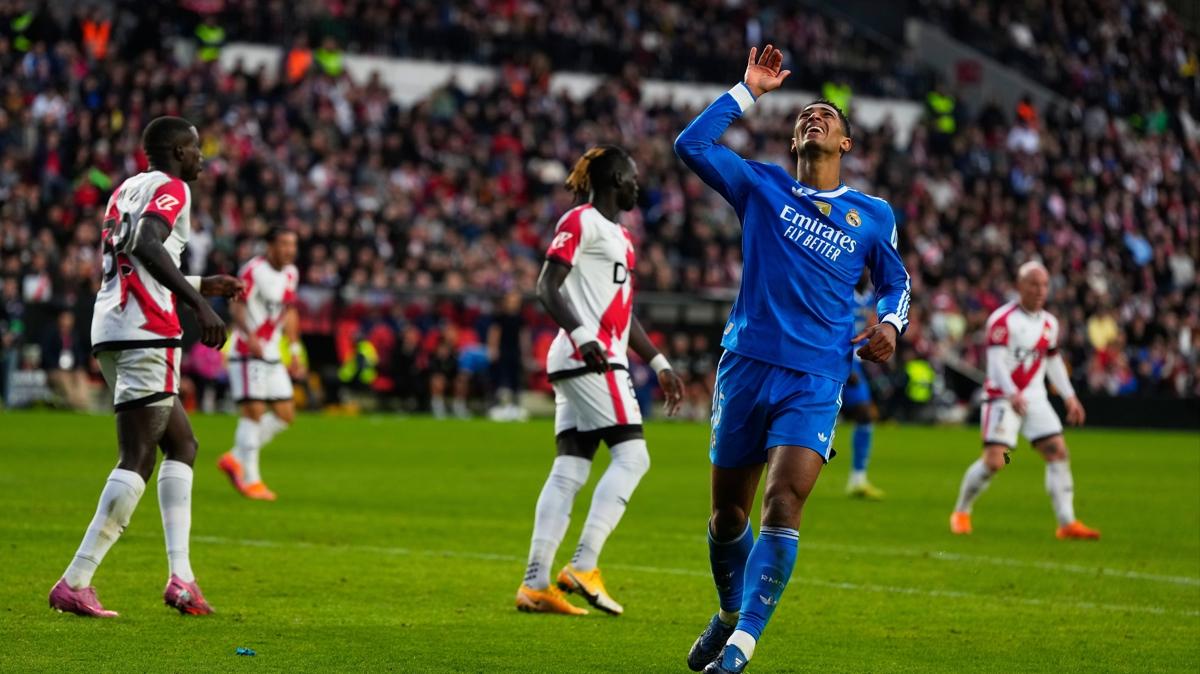 Lider Real Madrid, Vallecano deplasmannda takld