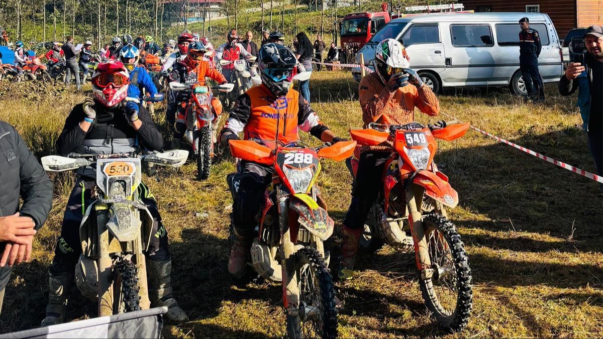 Rize'de dzenlenen Trkiye Enduro ve ATV ampiyonas tamamland