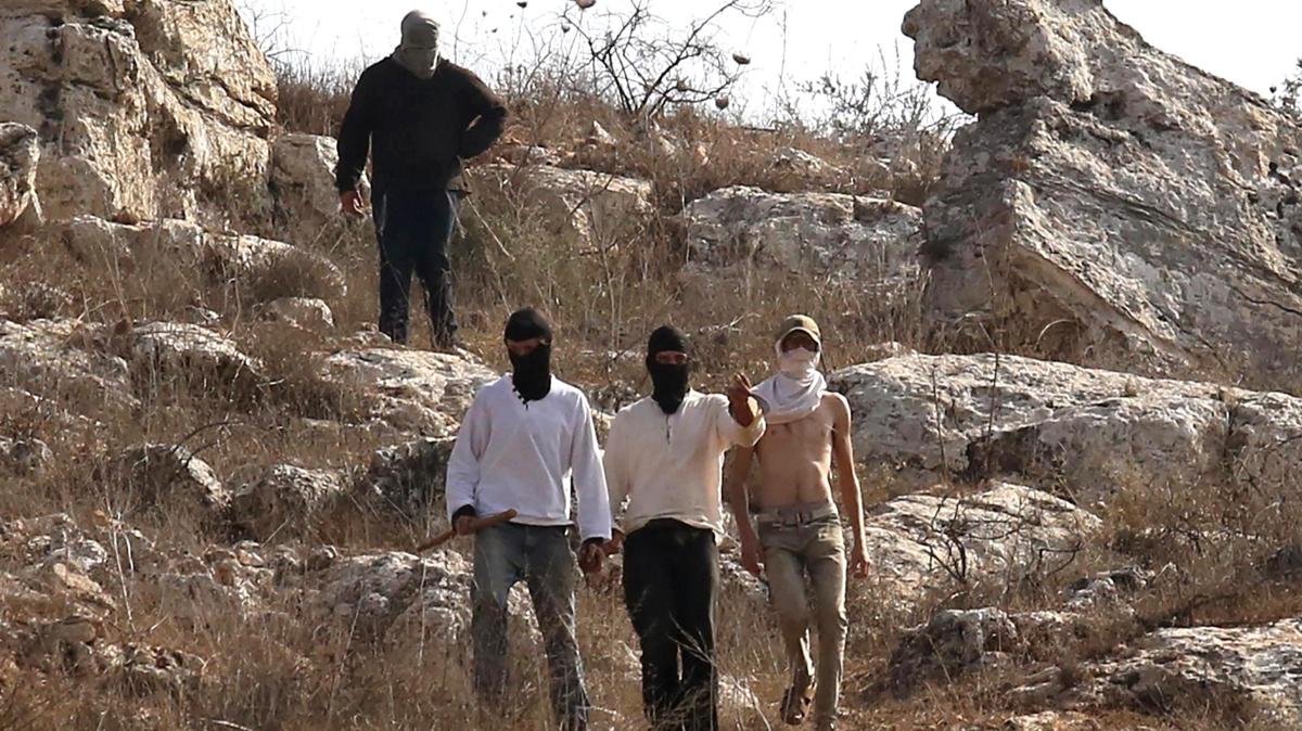 Soykrmc ve igalciler Filistinlilere saldrd: 2 yaral