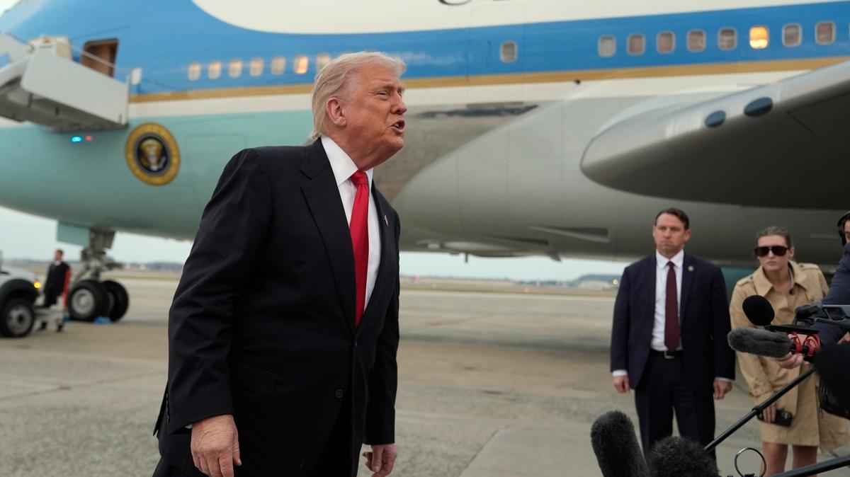 Trump'tan alanlara maa tehdidi