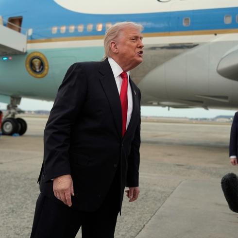 Trump'tan alanlara maa tehdidi