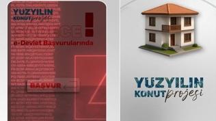 Yzyln Konut Projesi'ne bavurular bugn balyor