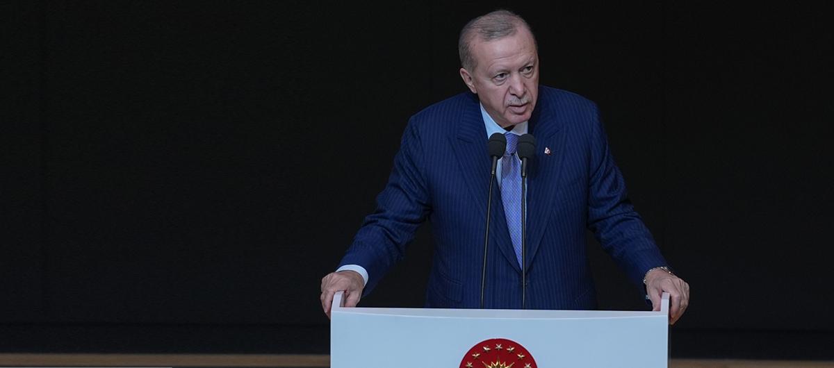 Cumhurbakan Erdoan: Gazi Mustafa Kemal'e ynelik hakaretamiz ifadelere karyz