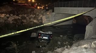 Karabük'te otomobil dereye uçtu... 1 can kaybı