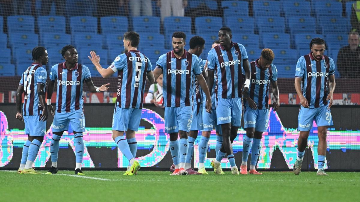 Trabzonspor'un zirve ile puan fark 4