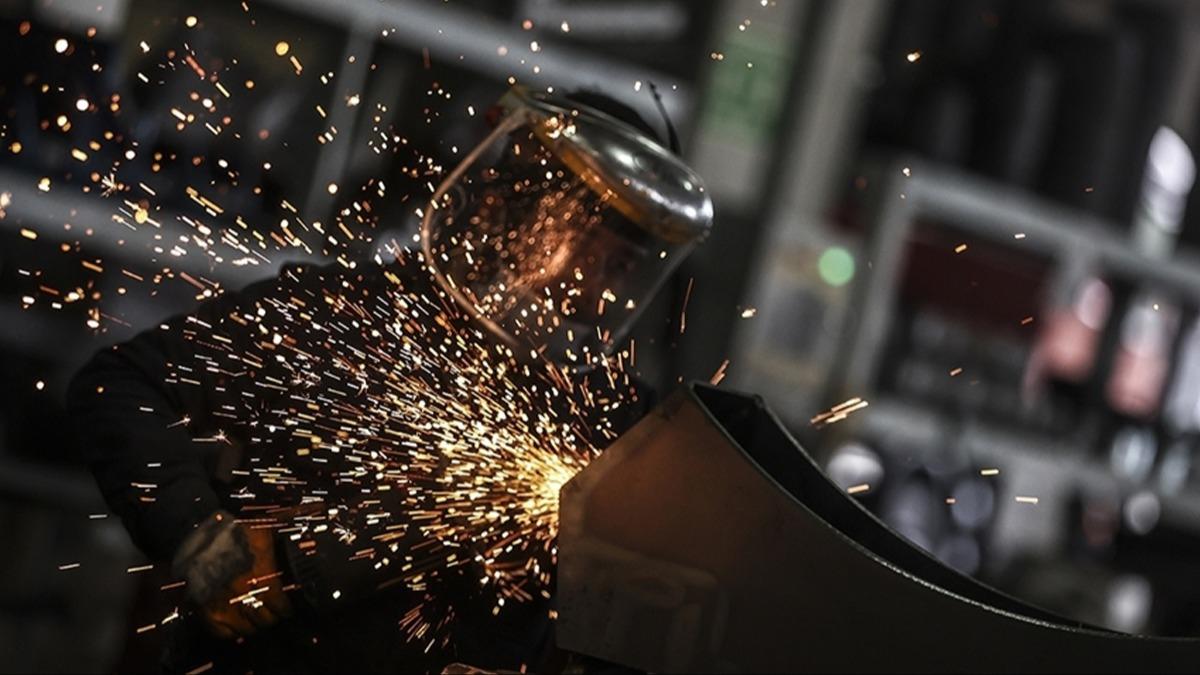 TK aklad! Sanayi retim endeksi yllk yzde 2,9 artt 