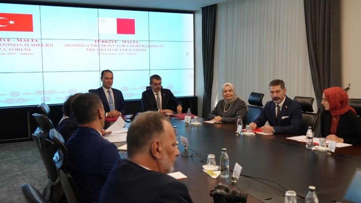 Trkiye-Malta mutabakat imzaland