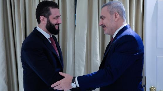 Bakan Fidan, ABD'de Şara ile bir araya geldi