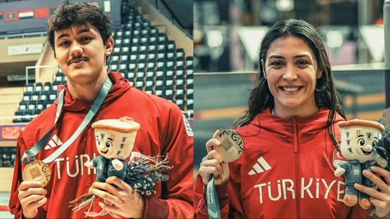 Milli yzcler, kark bayrak yarlarnda altn madalya kazand