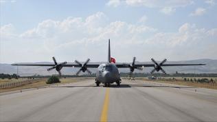 Türkiye'nin C130 uçağı Gürcistan'da düştü