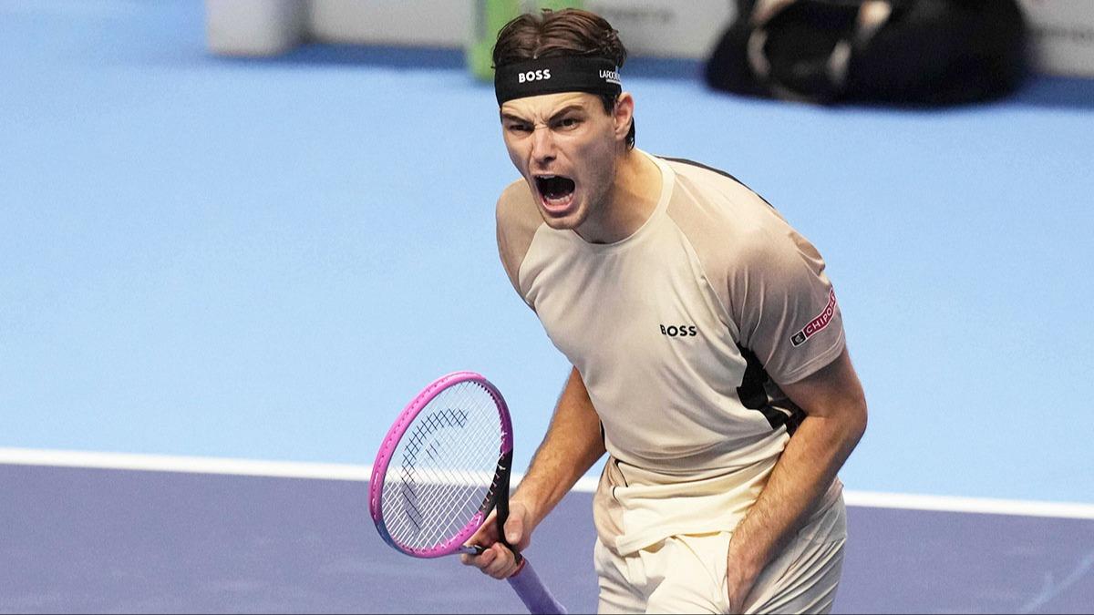 Taylor Fritz, ATP Finalleri'ne galibiyetle balad