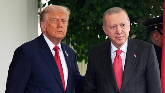 Trump-ara grmesinde Erdoan vurgusu: Byk bir lider