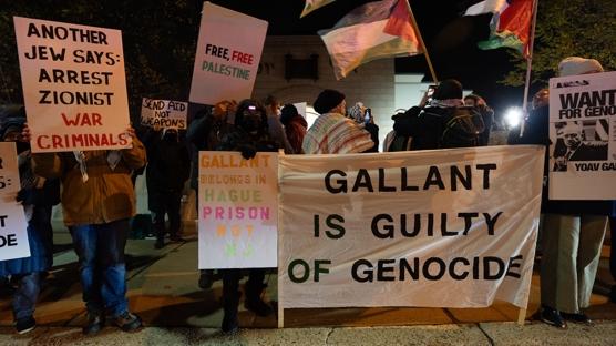 ABD polisinden Gallant protestosuna sert mdahale